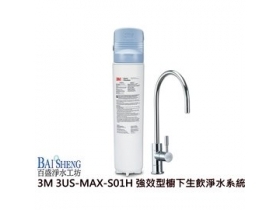 3M 3US-MAX-S01H 強效型櫥下生飲淨水系+森之淨PP+R前置